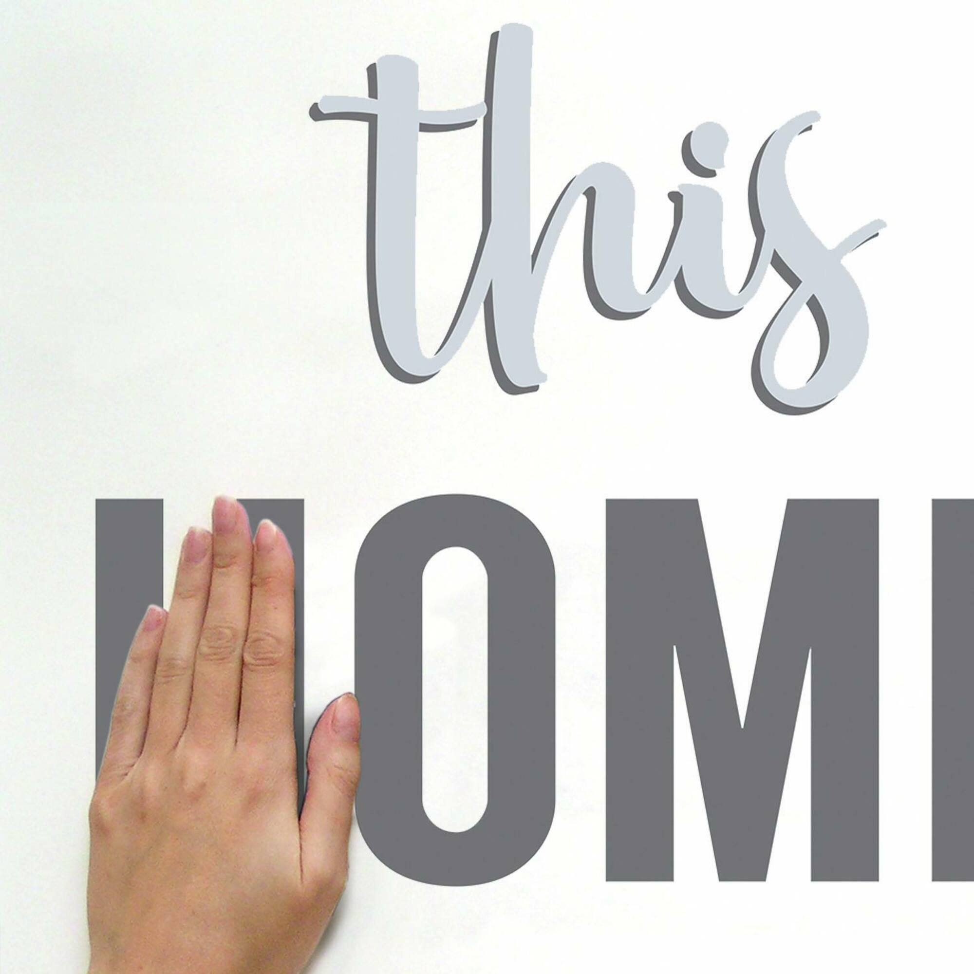RoomMates Bless This Home Peel & Stick Wall Decals